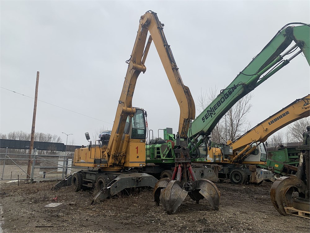 Dade Auctions Liebherr A Litronic High Cab Material Handler