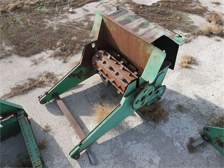 104 Inch Hammermill Shredder Dual/Double Feed Roll