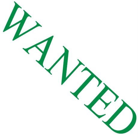 Equipment Wanted - Salvage, Recycling, Waste