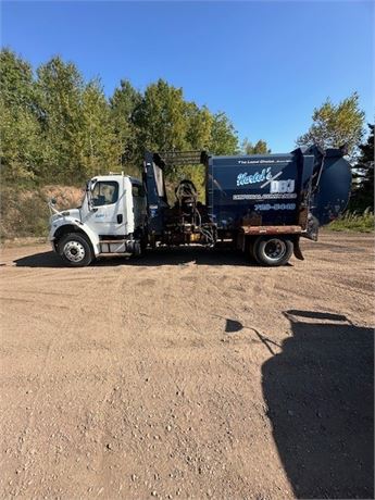 2014 Freightliner M2 Side Loader Garbage Truck